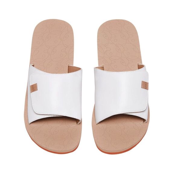 UIN Men\'s Sandals Beach Summer Casual Comfort Slippers (Pure White Blanes 3) main image 5